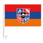 Autoflagge "Armenien", 30 x 45 cm