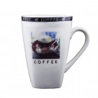 Kaffee-/Teebecher "Coffee" bunt 400 ml 