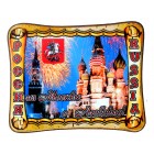 Magnet Souvenir "From Moscow with Love" H-6,5 cm