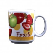 Kaffee-/Teebecher "Fruit" gelb 400 ml 