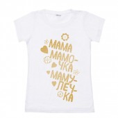 T-Shirt "Mamochka", Größe S