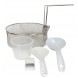 Multikocher "Smart Koch" mit Glasdeckel, 23 funktionen, 5 L + Topf mit Glasdeckel für Multikocher, 5L, keramikbeschichtet