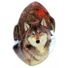 Магнит "Волк", 5 x 8 см