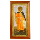 Икона "Пророк Илья", деревянная рамка, 13,2 x 24,3 см, IK-0051