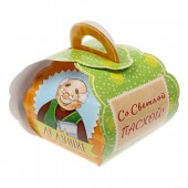Коробочка подарочная для яйца "Любимому дедушке. Со светлой пасхой!"