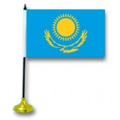 Флажок на стол "Казахстан", с подставкой 